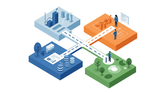 Representación gráfica de una simulación de un proceso o sistema